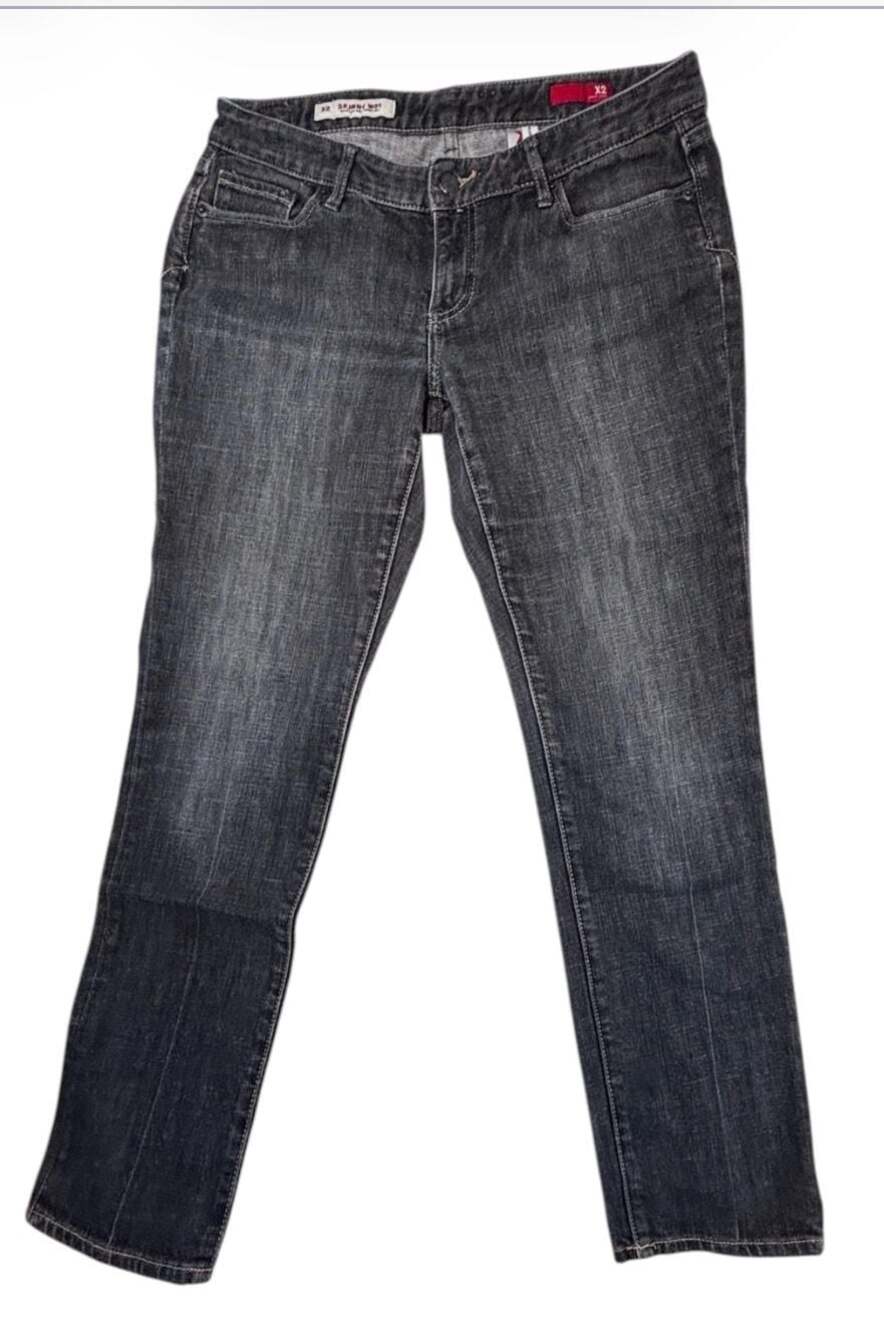 X2 Quality Denim Women's Black Skinny Jeans Size 12 Regular